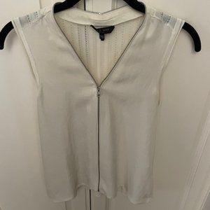 Rag & Bone Sleeveless Zip Top
